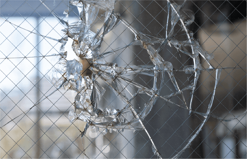 窓ガラスのトラブル